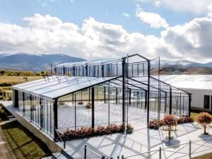 Large Antique Glass Greenhouse For Sale